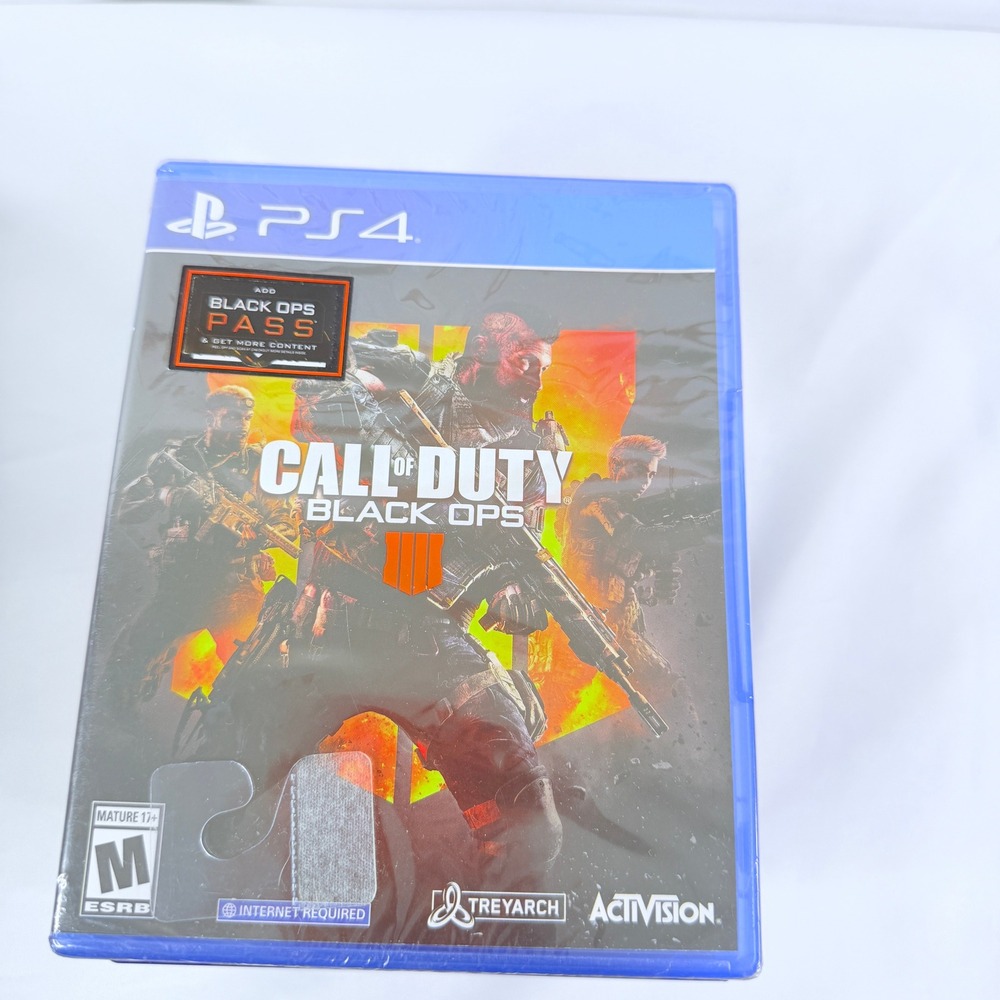 Call of Duty Black Ops 4 PS4 Activision 2018 New Sealed 88235206US Sony PS4 Pro